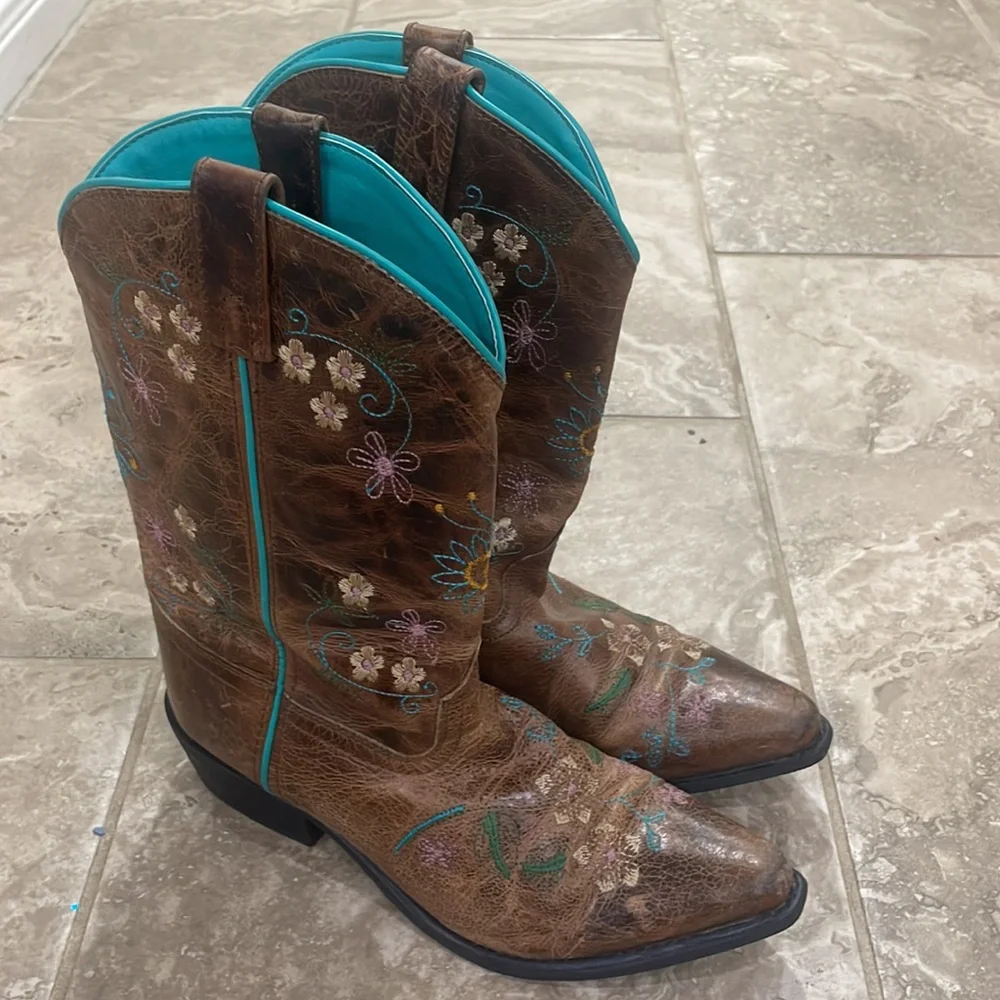 SMOKY MOUNTAIN GIRLs  FLORENCE‎ Boots  3861Y Sz 5.5
